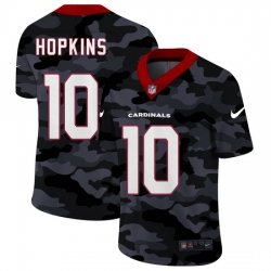 Arizona Cardinals 10 DeAndre Hopkins Men Nike 2020 Black CAMO Vapor Untouchable Limited Stitched NFL Jersey