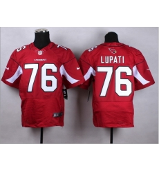 Arizona Cardinals#76 Lupati red elite jersey