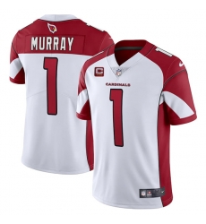 Men Arizona Cardinals 2022 #1 Kyler Murray White With 3-star C Patch Vapor Untouchable Limited Stitched NFL Jersey