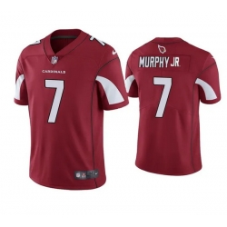 Men Arizona Cardinals 7 Byron Murphy Jr  Red Vapor Untouchable Limited Stitched Jersey