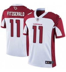 Men Nike Arizona Cardinals 11 Larry Fitzgerald White Vapor Untouchable Limited Player NFL Jersey