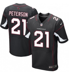 Men Nike Arizona Cardinals 21 Patrick Peterson Elite Black Alternate NFL Jersey