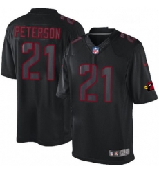 Men Nike Arizona Cardinals 21 Patrick Peterson Limited Black Impact NFL Jersey