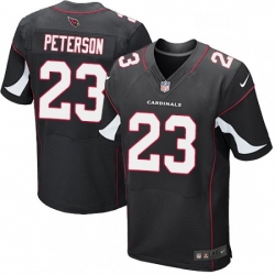 Men Nike Arizona Cardinals 23 Adrian Peterson Elite Black Alternate NFL Jersey