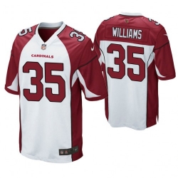 Men Nike Arizona Cardinals #35 Aeneas Williams White Vapor Untouchable Limited Player Jersey