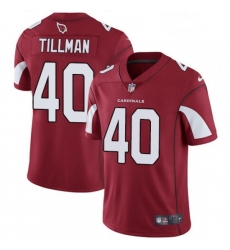 Men Nike Arizona Cardinals 40 Pat Tillman Red Team Color Vapor Untouchable Limited Player NFL Jersey
