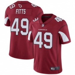 Men Nike Arizona Cardinals 49 Kylie Fitts Limited Cardinal Red Vapor Untouchable Jersey