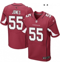Men Nike Arizona Cardinals 55 Chandler Jones Elite Red Team Color NFL Jersey