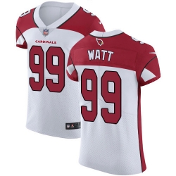 Men Nike Arizona Cardinals 99 J J  Watt White Men Stitched NFL New Elite Jersey