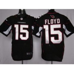 Nike Arizona Cardinals 15 Michael Floyd Black Elite NFL Jersey