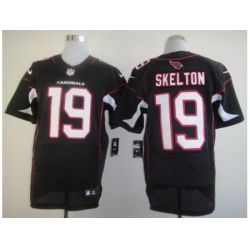 Nike Arizona Cardinals 19 John Skelton Black Elite NFL Jersey