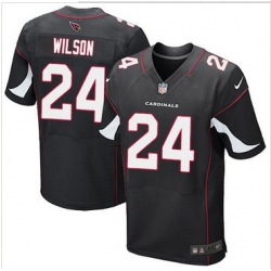 Nike Arizona Cardinals #24 Adrian Wilson Black Alternate Men 27s Stitched NFL Elite Jersey