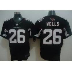 Nike Arizona Cardinals 26 Chris Wells Black Elite NFL Jersey