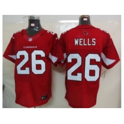 Nike Arizona Cardinals 26 Chris Wells Red Elite NFL Jersey