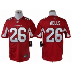 Nike Arizona Cardinals 26 Chris Wells Red Limited NFL Jersey