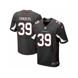 Nike Arizona Cardinals 39 James Sanders Black Elite NFL Jersey