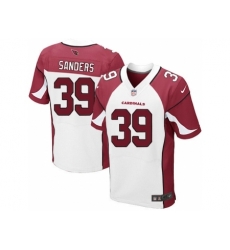 Nike Arizona Cardinals 39 James Sanders White Elite NFL Jersey
