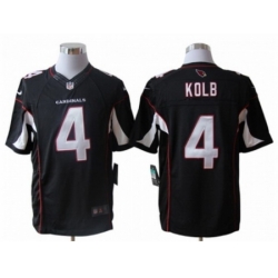 Nike Arizona Cardinals 4 Kevin Kolb Black Limited NFL Jersey