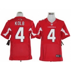 Nike Arizona Cardinals 4 Kevin Kolb Red Elite NFL Jersey