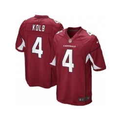 Nike Arizona Cardinals 4 Kevin Kolb red Game NFL Jersey