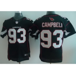 Nike Arizona Cardinals 93 Calais Campbell Black Elite NFL Jersey