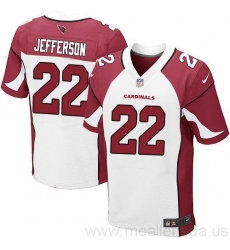 Nike Cardinals #22 Tony Jefferson White Mens Stitched NFL Elite Jersey