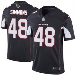 Nike Cardinals 48 Isaiah Simmons Black Alternate Men Stitched NFL Vapor Untouchable Limited Jersey