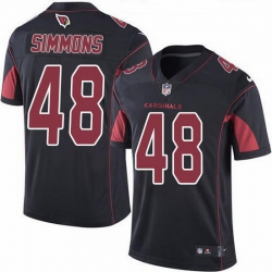 Nike Cardinals 48 Isaiah Simmons Black Men Stitched NFL Limited Rush Jersey