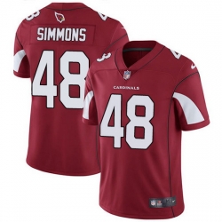 Nike Cardinals 48 Isaiah Simmons Red Team Color Men Stitched NFL Vapor Untouchable Limited Jersey