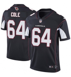 Nike Cardinals #64 Mason Cole Black Alternate Mens Stitched NFL Vapor Untouchable Limited Jersey