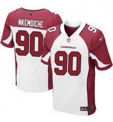 Nike Cardinals #90 Robert Nkemdiche White Mens Stitched NFL Elite Jersey