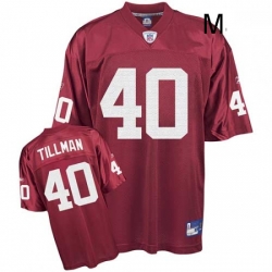 Reebok Arizona Cardinals 40 Pat Tillman Red Team Color Authentic Throwback NFL Jersey