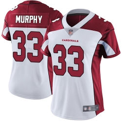 Cardinals 33 Byron Murphy White Women Stitched Football Vapor Untouchable Limited Jersey