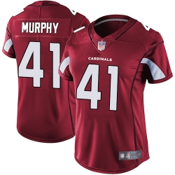Cardinals 41 Byron Murphy Red Team Color Women Stitched Football Vapor Untouchable Limited Jersey