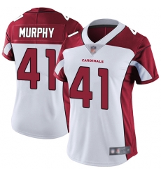 Cardinals 41 Byron Murphy White Women Stitched Football Vapor Untouchable Limited Jersey