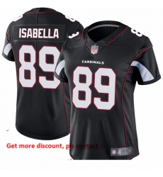 Cardinals 89 Andy Isabella Black Alternate Women Stitched Football Vapor Untouchable Limited Jersey