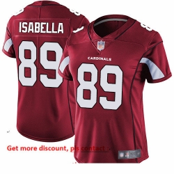 Cardinals 89 Andy Isabella Red Team Color Women Stitched Football Vapor Untouchable Limited Jersey