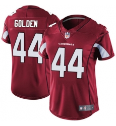 Nike Cardinals #44 Markus Golden Red Team Color Womens Stitched NFL Vapor Untouchable Limited Jersey