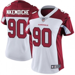 Nike Cardinals #90 Robert Nkemdiche White Womens Stitched NFL Vapor Untouchable Limited Jersey