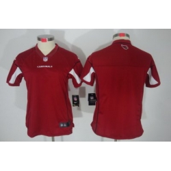 Nike Women Arizona Cardinals Blank Red Color(Women Limited Jerseys)