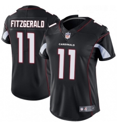 Womens Nike Arizona Cardinals 11 Larry Fitzgerald Black Alternate Vapor Untouchable Limited Player NFL Jersey
