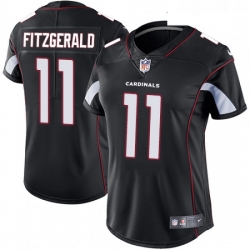 Womens Nike Arizona Cardinals 11 Larry Fitzgerald Black Alternate Vapor Untouchable Limited Player NFL Jersey