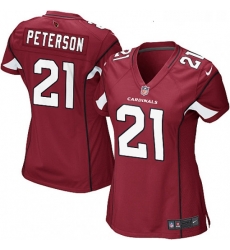 Womens Nike Arizona Cardinals 21 Patrick Peterson Game Red Team Color NFL Jersey