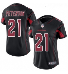 Womens Nike Arizona Cardinals 21 Patrick Peterson Limited Black Rush Vapor Untouchable NFL Jersey