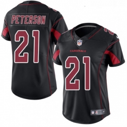 Womens Nike Arizona Cardinals 21 Patrick Peterson Limited Black Rush Vapor Untouchable NFL Jersey