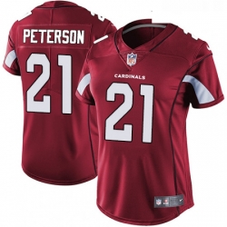Womens Nike Arizona Cardinals 21 Patrick Peterson Red Team Color Vapor Untouchable Limited Player NFL Jersey