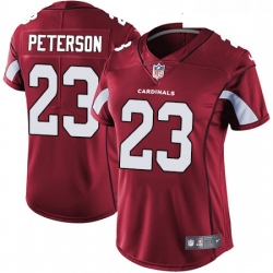 Womens Nike Arizona Cardinals 23 Adrian Peterson Red Team Color Vapor Untouchable Limited Player NFL Jersey