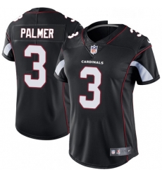 Womens Nike Arizona Cardinals 3 Carson Palmer Elite Black Alternate NFL Jersey