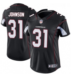 Womens Nike Arizona Cardinals 31 David Johnson Black Alternate Vapor Untouchable Limited Player NFL Jersey