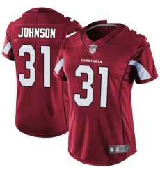 Womens Nike Arizona Cardinals 31 David Johnson Elite Red Team Color NFL Jersey
